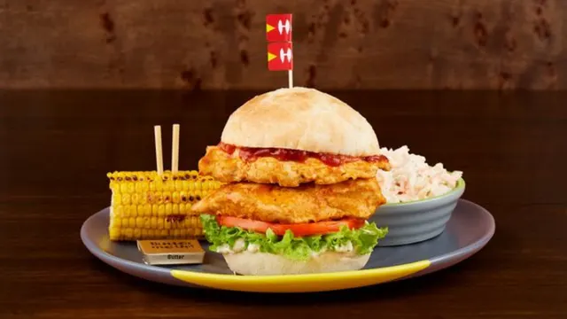 Double Chicken Burger